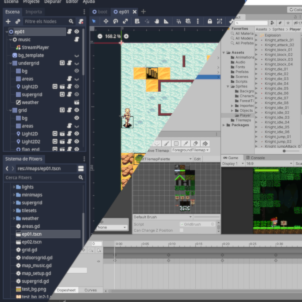 A first look into Unity, from the perspective of a Godot user