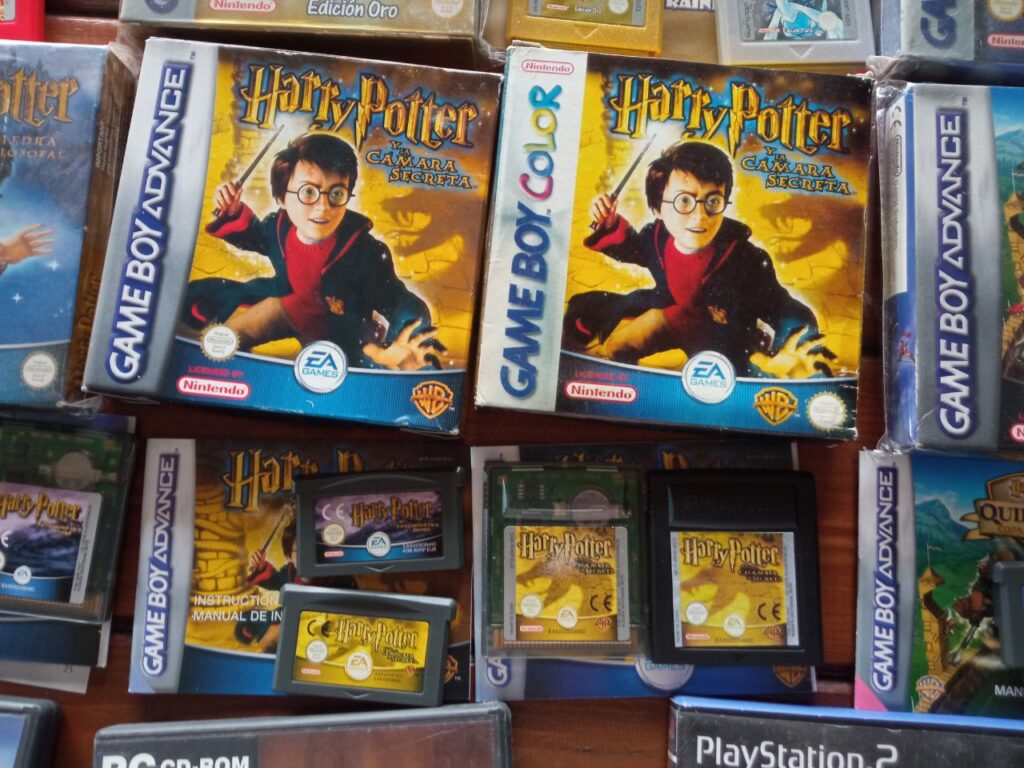 Harry Potter games for the Game Boy.