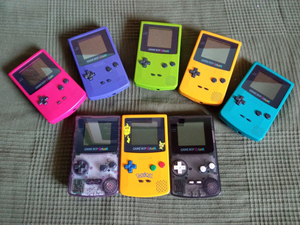 Game Boy Colors.