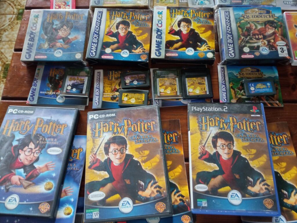 Harry Potter game collection.