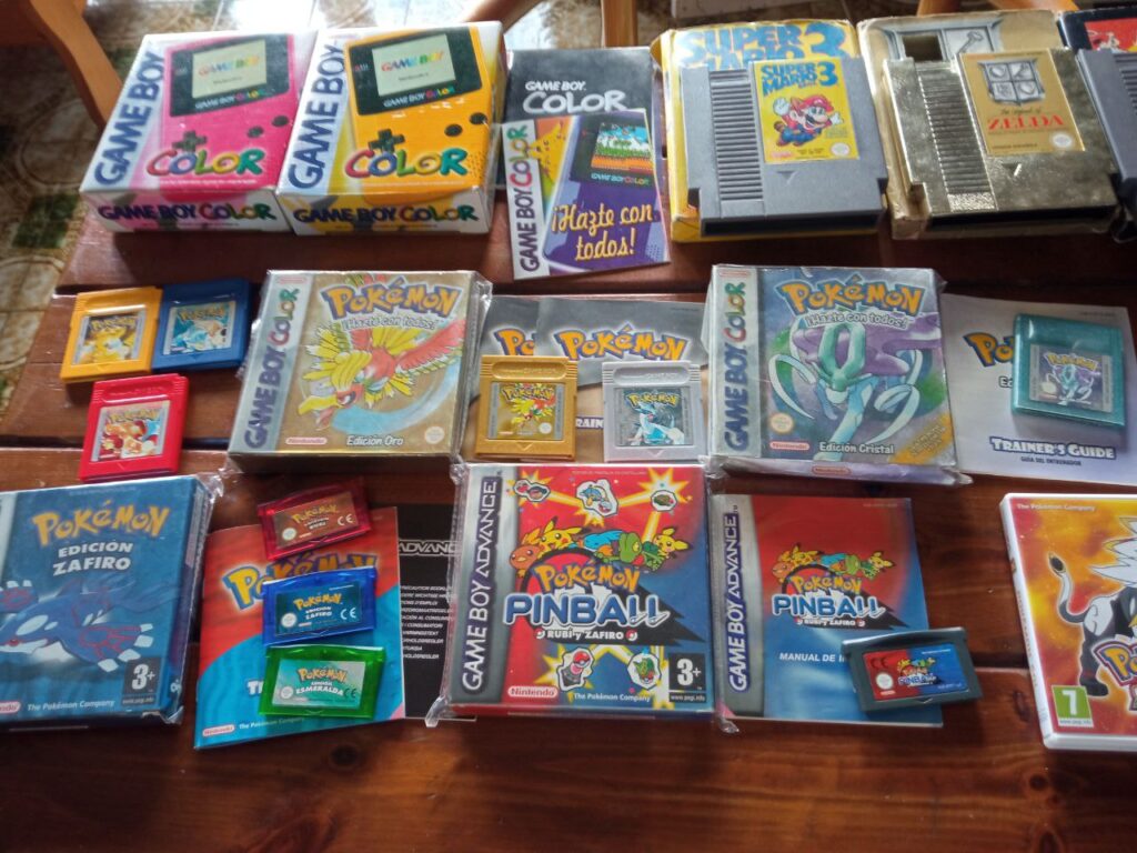 Pokémon games and other things.