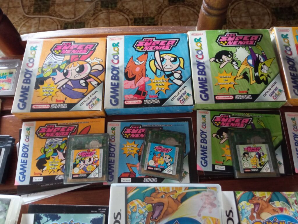 PowerPuff Girls Game Boy Color games.