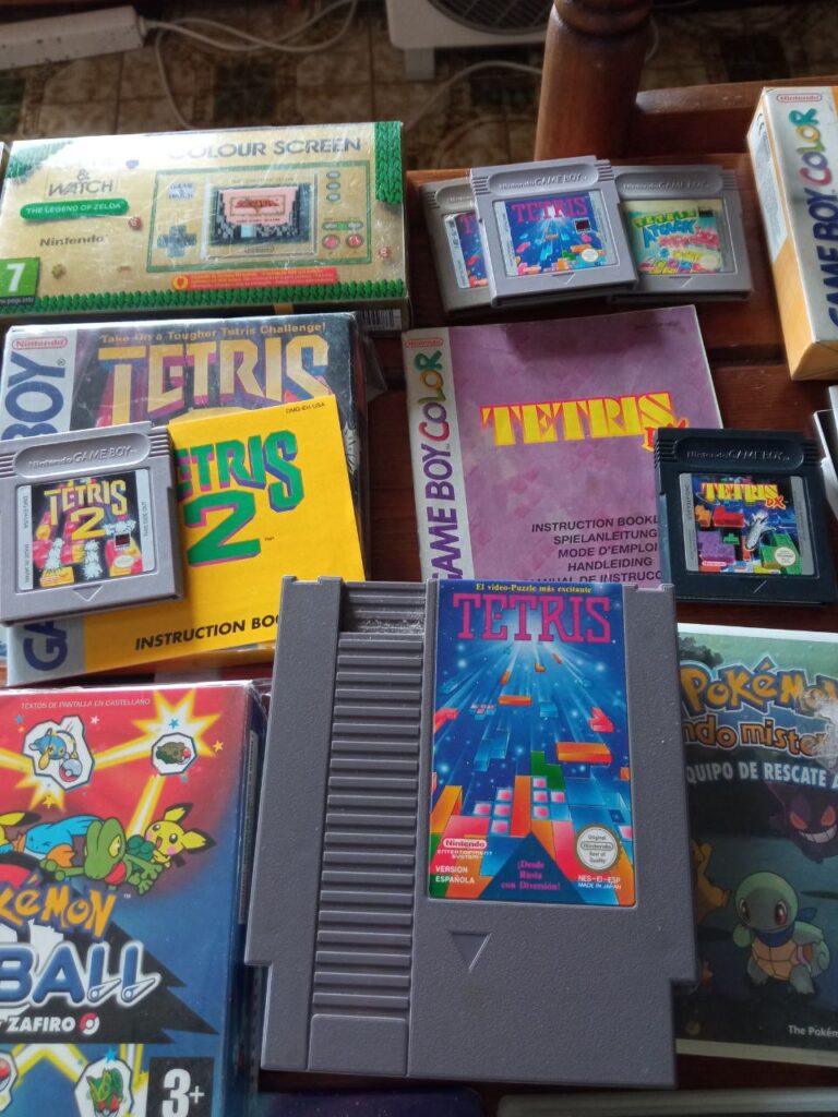 Tetris games.