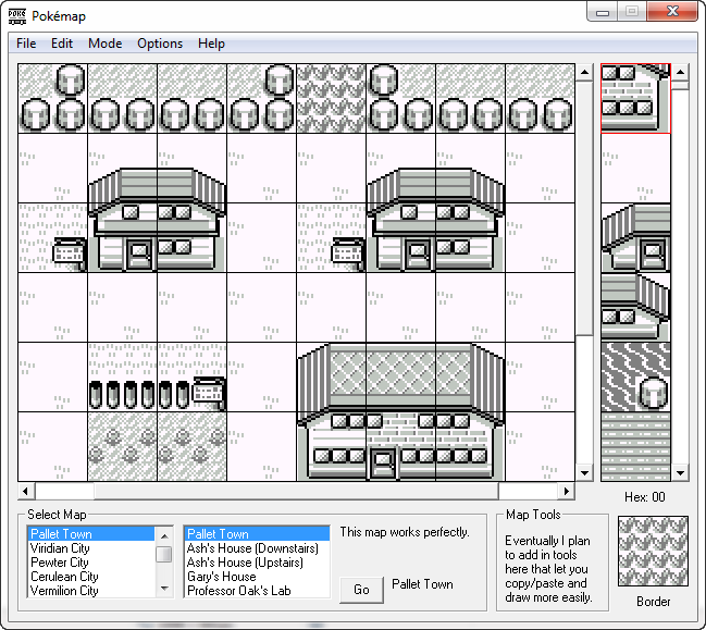 Screenshot of the Pokémap editor.