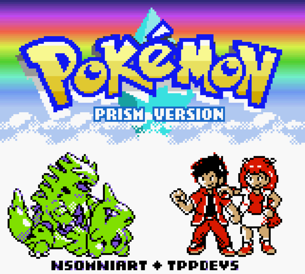 Pokémon Prism titlescreen.